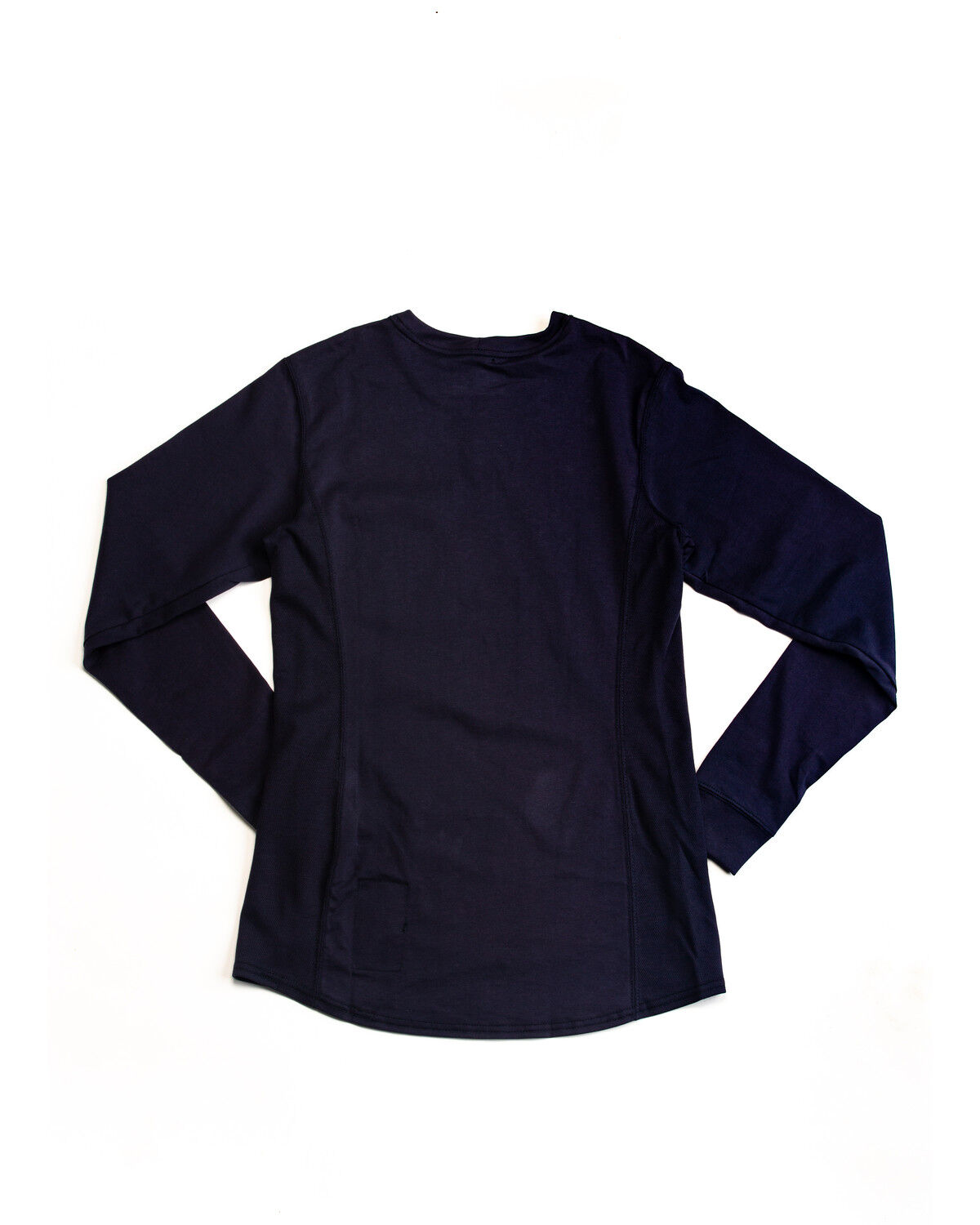 Image #4 - Carhartt Women's FR Force Solid Long Sleeve Work Shirt, Navy, hi-res