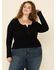 Image #2 - Ariat Women's R.E.A.L Dark Wash Brianne Straight Jeans - Plus, , hi-res