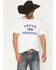 Image #1 - Brixton X Ford Men's Truck Country Short Sleeve Graphic T-Shirt, White, hi-res