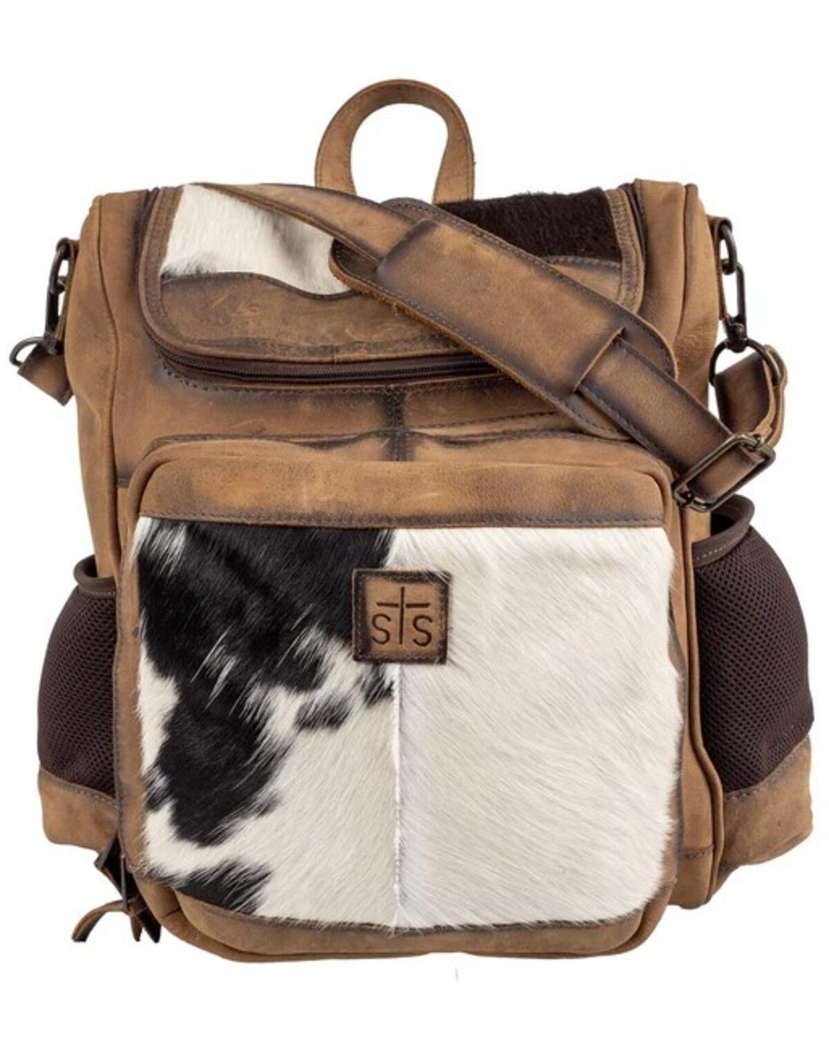 STS Ranchwear by Carroll Cowhide Laini Backpack, Multi, hi-res