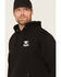 Image #3 - Troll Co Men's Haggler Hooded Sweatshirt, Black, hi-res