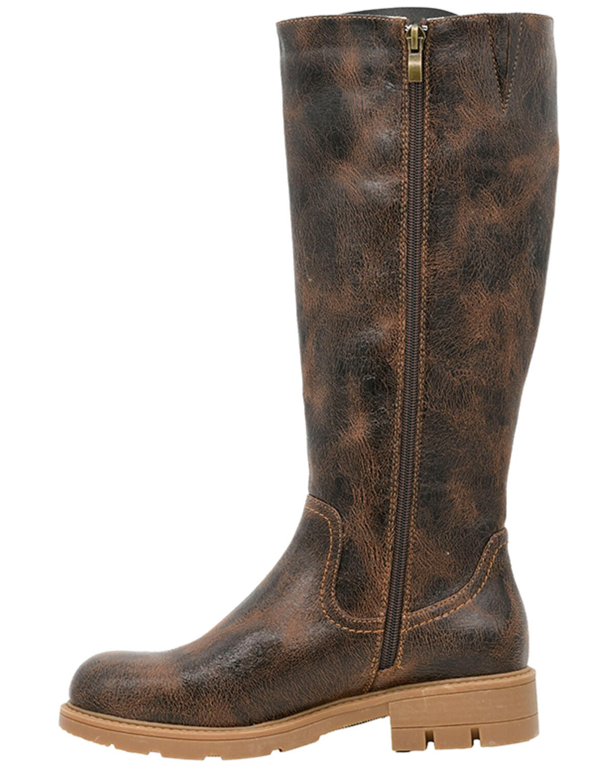 Image #3 - Corkys Women's Gallop Fashion Boots - Round Toe, Brown, hi-res