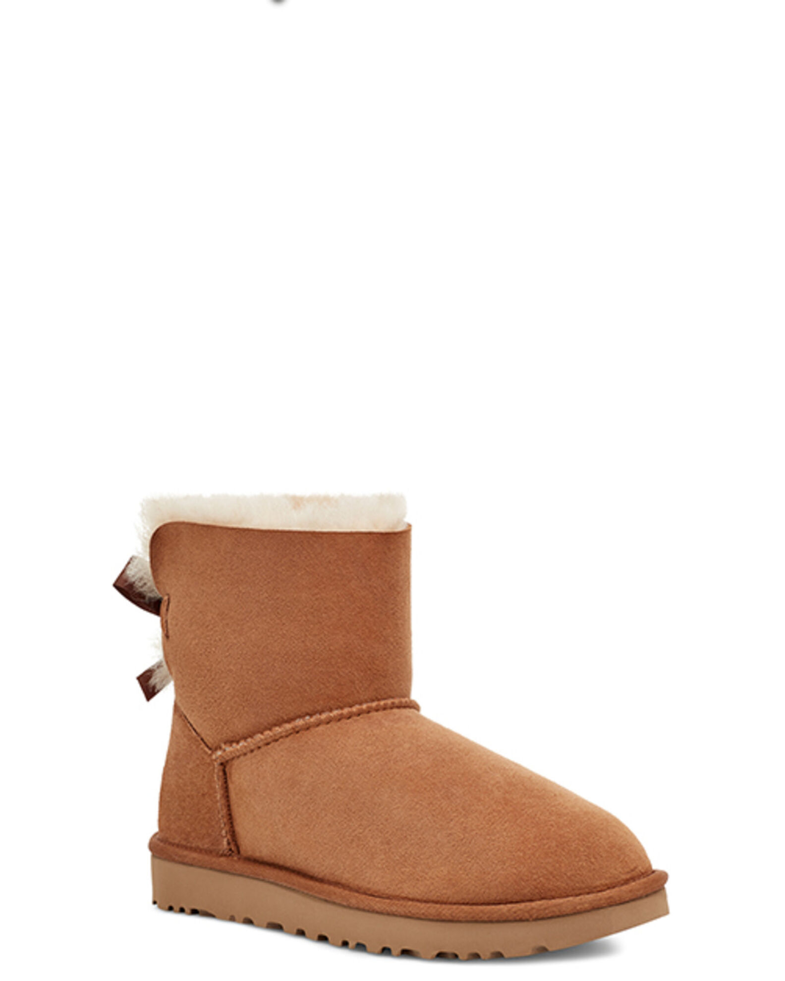 Uggs with ribbon on back cheap