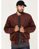 Brixton Men's Dillinger Bomber Jacket, Burgundy, hi-res