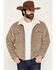 Image #1 - Levi's Men's Brindle Sherpa Lined Corduroy Trucker Jacket, Tan, hi-res