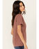 Image #2 - Wrangler Women's Longhorn Short Sleeve Graphic Tee, , hi-res