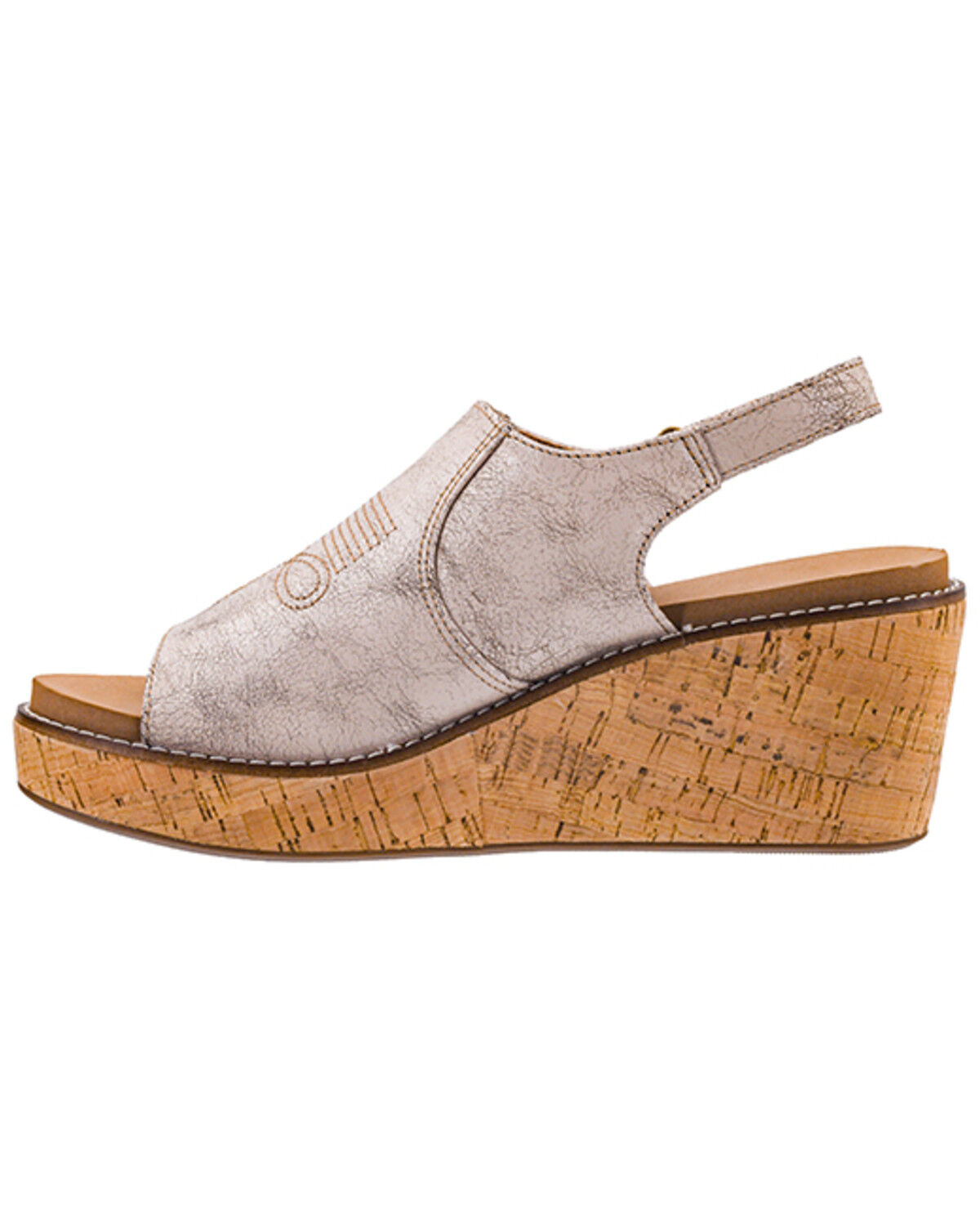 Image #3 - Corkys Women's Most Wanted Sandals, Cream, hi-res