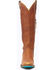 Image #4 - Lane Women's Plain Jane Tall Western Boots - Round Toe, Orange, hi-res