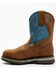 Cody James Men's Disruptor Waterproof Work Boots - Composite Toe, Blue, hi-res