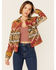 Pendleton Women's Cardwell Colorful Print Button-Down Wool Jacket, Multi, hi-res