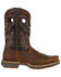 Image #2 - Durango Men's Rebel Chocolate Western Boots - Square Toe, , hi-res