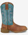 Image #2 - Justin Women's Stampede Della Performance Western Boots - Broad Square Toe, Brown, hi-res