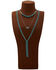 Image #2 - Lainey Wilson Women's 3 Row Stone Necklace, Turquoise, hi-res