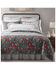 HiEnd Accents Teal Abbie Western Paisley Reversible 3-Piece King Quilt Set, Teal, hi-res