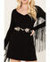 Image #1 - Idyllwind Women's Double Down Western Double Buckle Belt, Black, hi-res