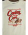 Image #2 - Cowboy Hardware Toddler Boys' Cowboy to the Core Short Sleeve Graphic T-Shirt, Tan, hi-res