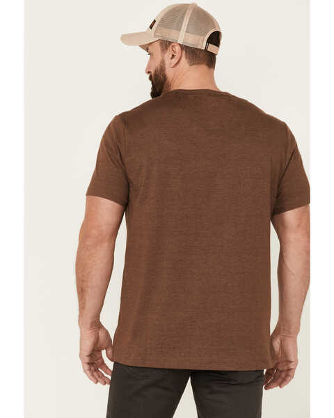 Brothers & Sons Men's Brown Yosemite Bear Graphic Short Sleeve T-Shirt , Brown, hi-res