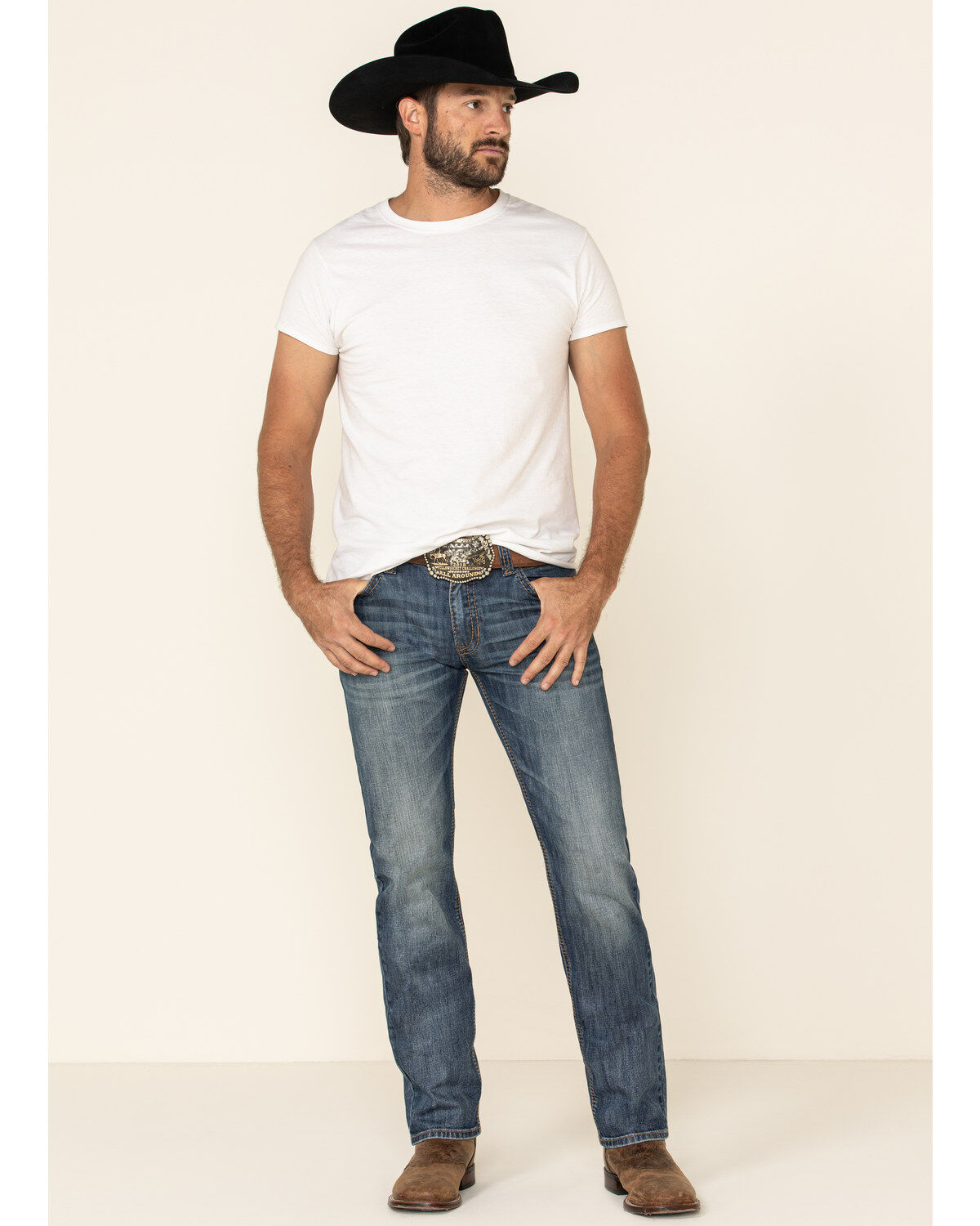 cowboy boots slim jeans