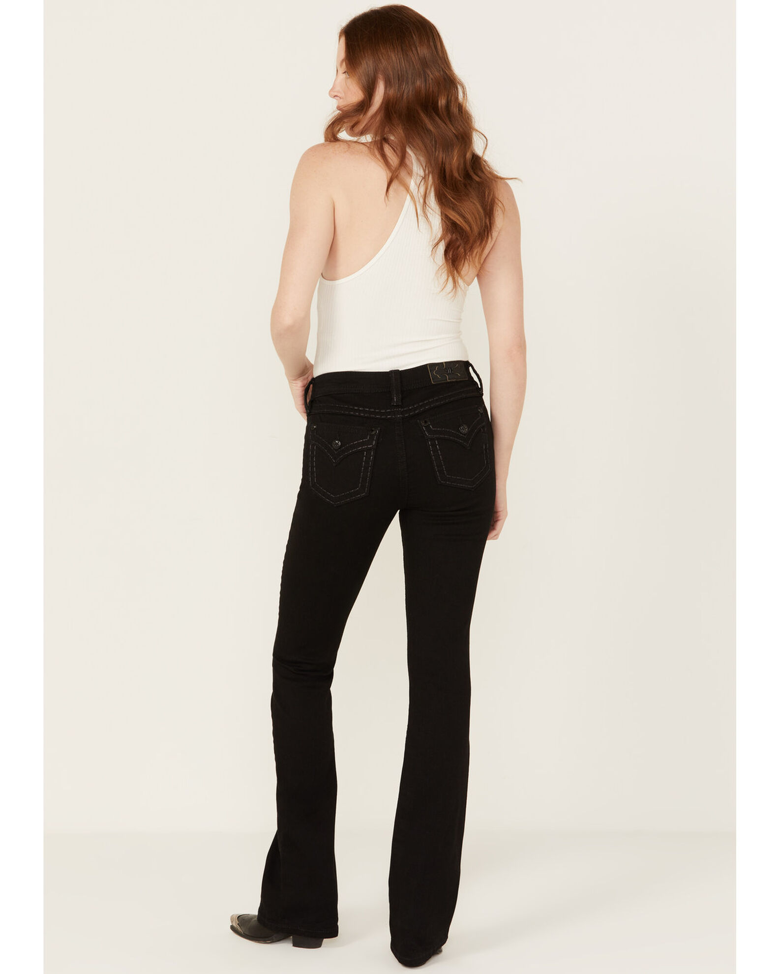 Miss Me Women s Classic Mid Rise Stretch Bootcut Jeans Pueblo Mall