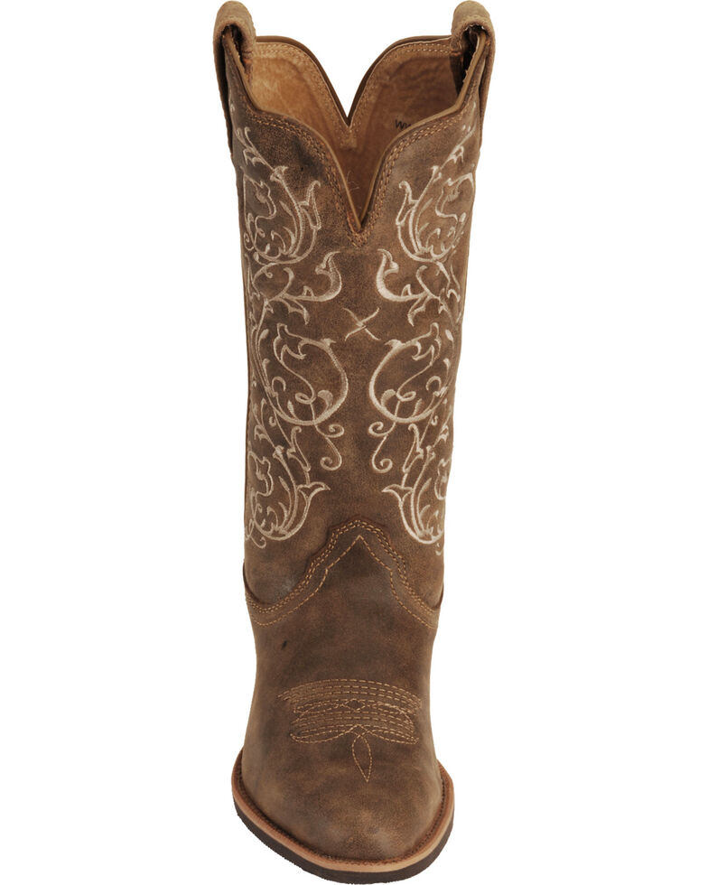 Twisted X Women's Fancy Stitched Cowgirl Boots - Medium Toe, Bomber, hi-res