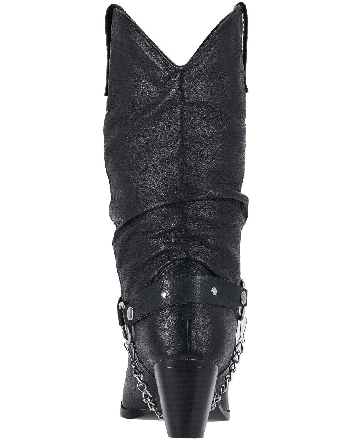 Image #4 - Dingo Women's Supple Pigskin Western Boots - Round Toe, Black, hi-res
