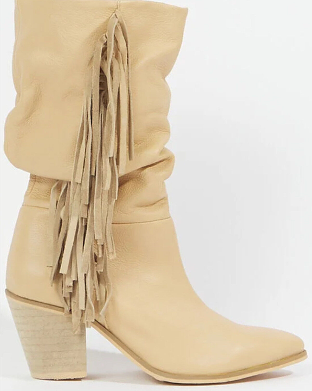 Image #2 - Matisse Women's Brin Mid-Calf Western Boots - Snip Toe, Natural, hi-res