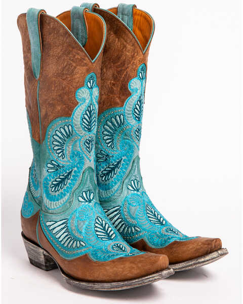 Image #4 - Old Gringo Women's Boot Barn Exclusive Bell Embroidered Western Boots - Snip Toe, , hi-res