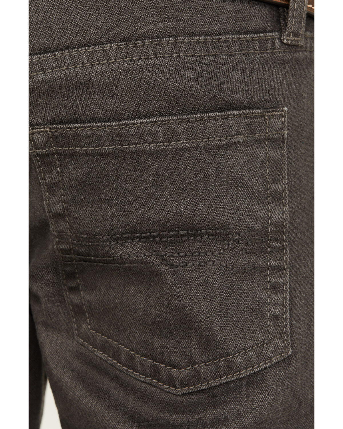 Image #4 - Cody James Boys' Appaloosa Slim Straight Stretch Jeans, Charcoal, hi-res
