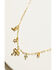 Image #2 - Shyanne Women's Charm Necklace, Gold, hi-res