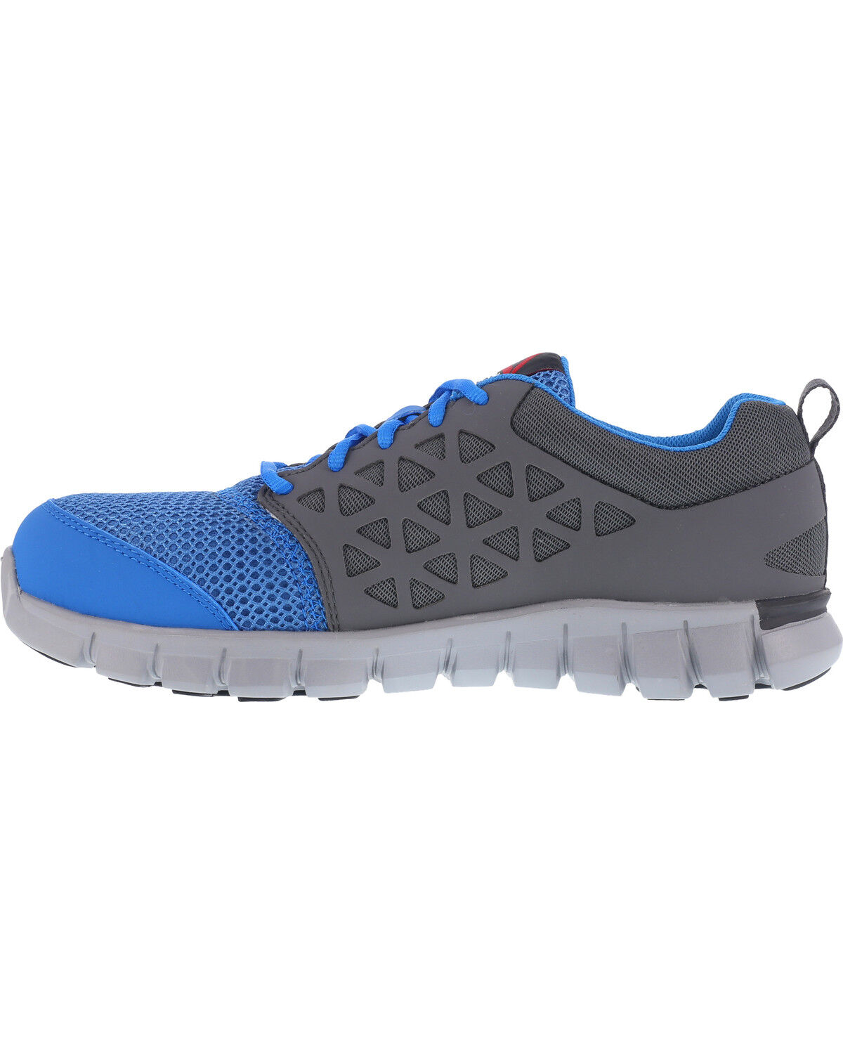 Image #4 - Reebok Men's Mesh Athletic Oxfords - Alloy Toe, Blue, hi-res