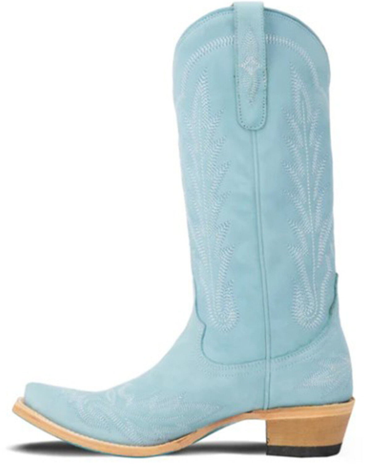 Image #3 - Lane Women's Lexington Tall Western Boots - Snip Toe, Blue, hi-res