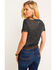 Image #6 - Idyllwind Women's Boss Lady Short Sleeve Graphic Trustie Tee , Charcoal, hi-res