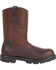 Image #2 - Georgia Men's Homeland Steel Toe Waterproof Work Boots, Brown, hi-res
