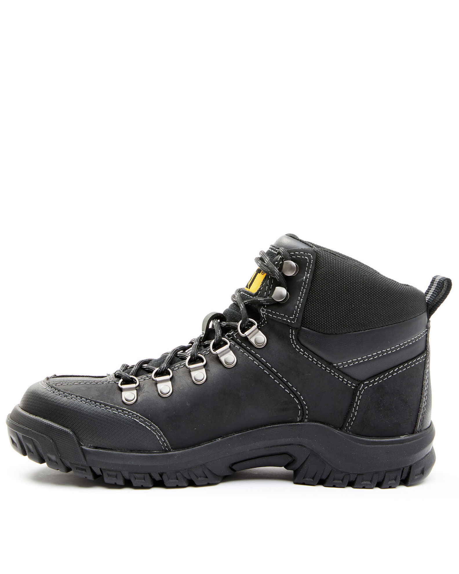 Image #3 - CAT Men's Threshold Waterproof Work Boots - Steel Toe, Black, hi-res