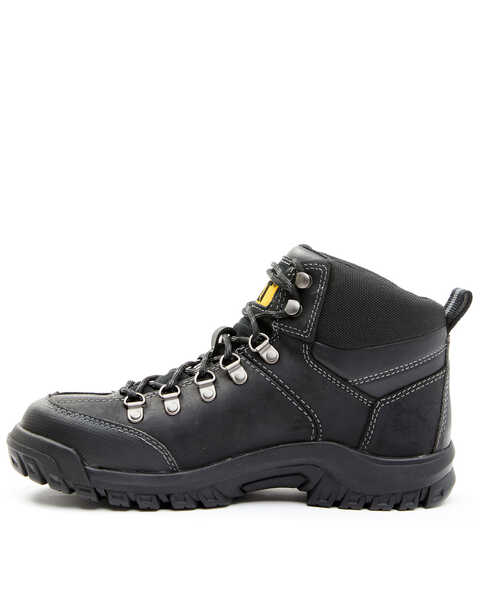 Image #3 - Caterpillar Men's Threshold Waterproof Work Boots - Steel Toe, Black, hi-res