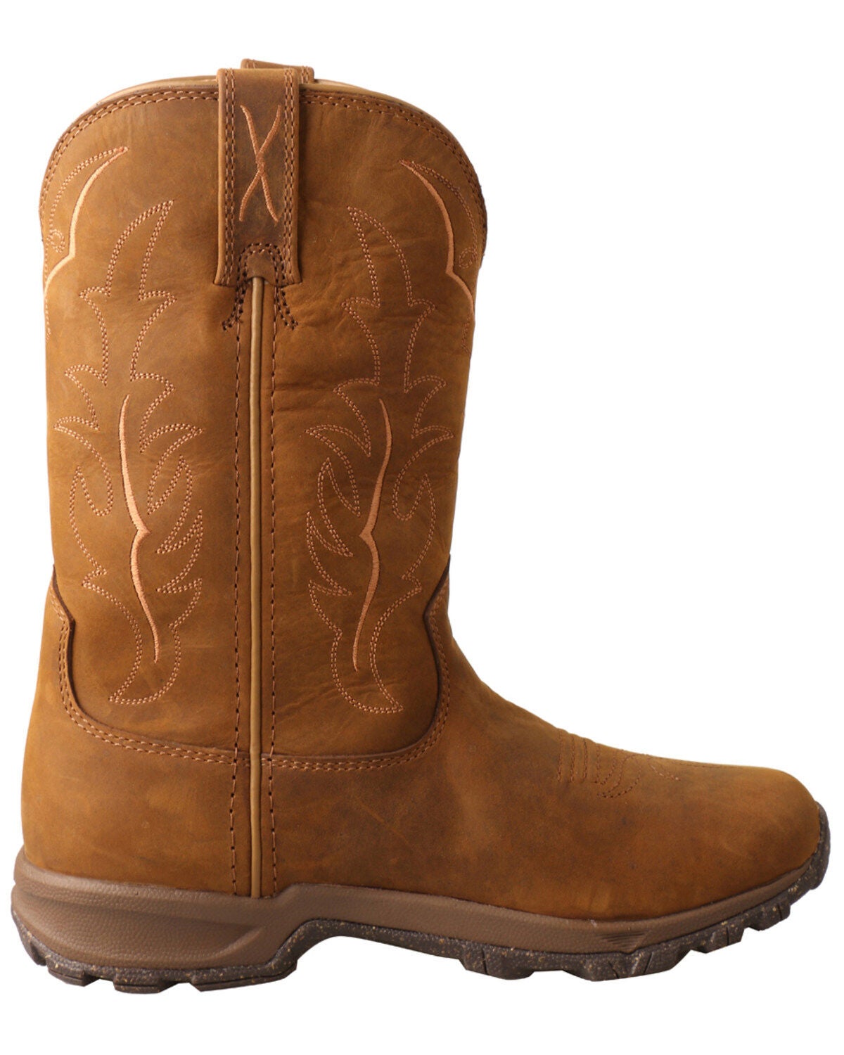 twisted x pull on work boots