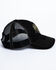 Moonshine Spirit Men's White On Black Logo Print Mesh Ball Cap, Black, hi-res
