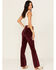 Image #3 - Levi's Women's High Rise 725 Corduroy Bootcut Stretch Jeans, Wine, hi-res