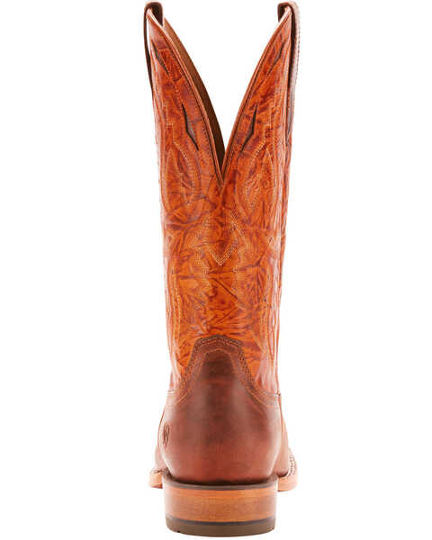 Image #3 - Ariat Men's Bronc Stomper Western Boots - Square Toe, , hi-res