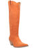 Dingo Women's Thunder Road Western Performance Boots - Pointed Toe, Orange, hi-res