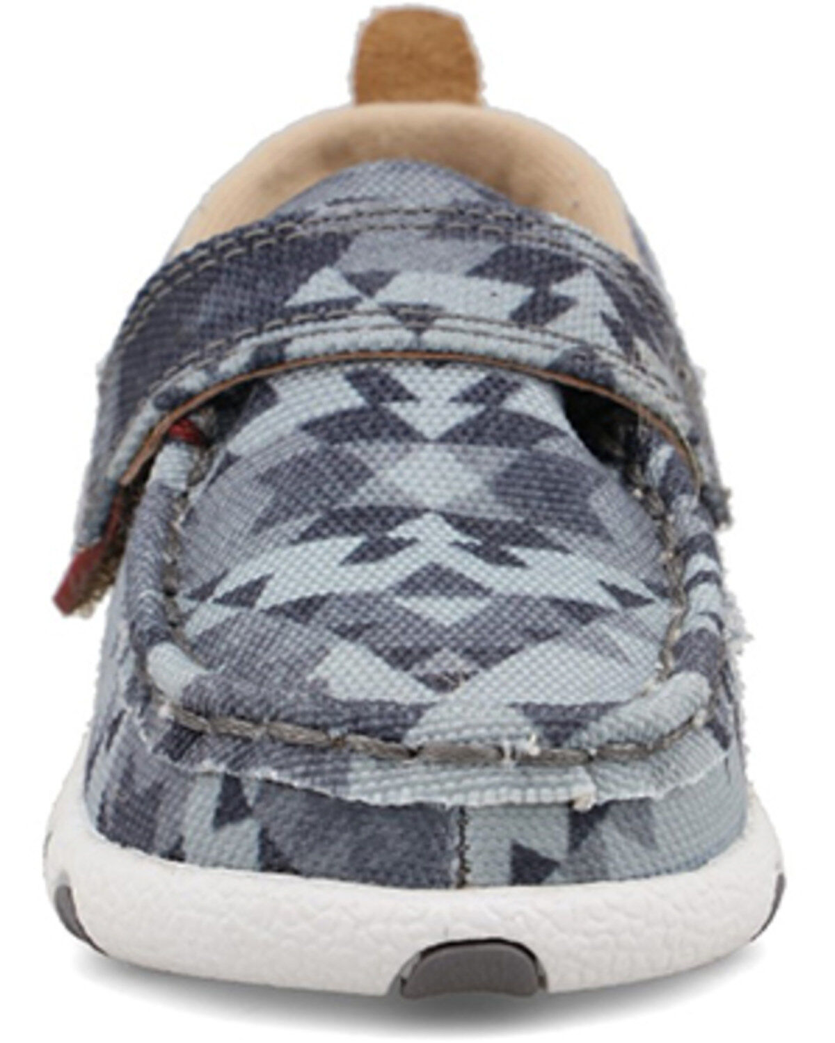 Image #4 - Hooey by Twisted X Infant Driving Mocs, Grey, hi-res