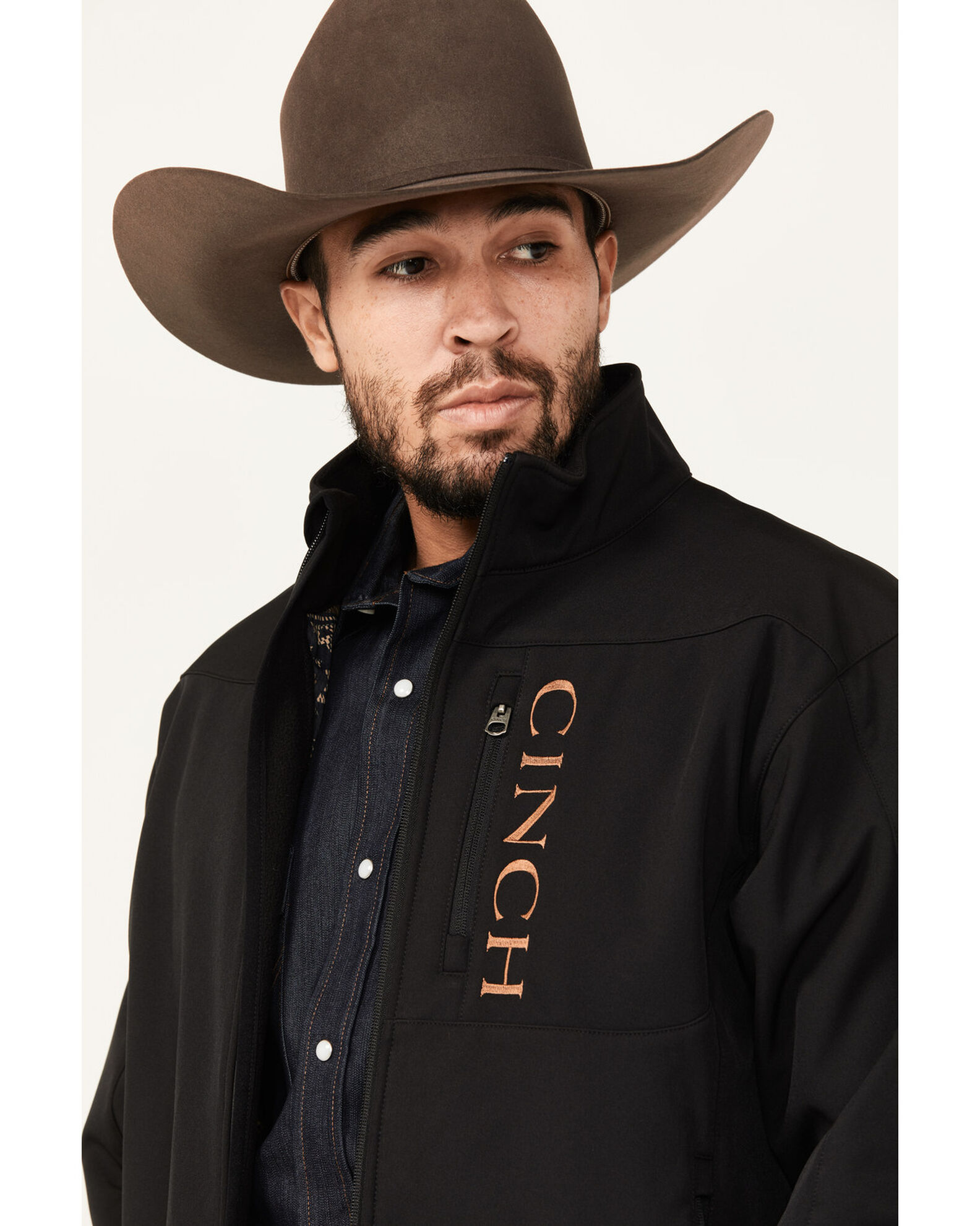 Cinch Men s Bonded Softshell Jacket Boot Barn