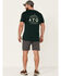 Wrangler ATG Men's All-Terrain Asymmetric Cargo Shorts , Grey, hi-res