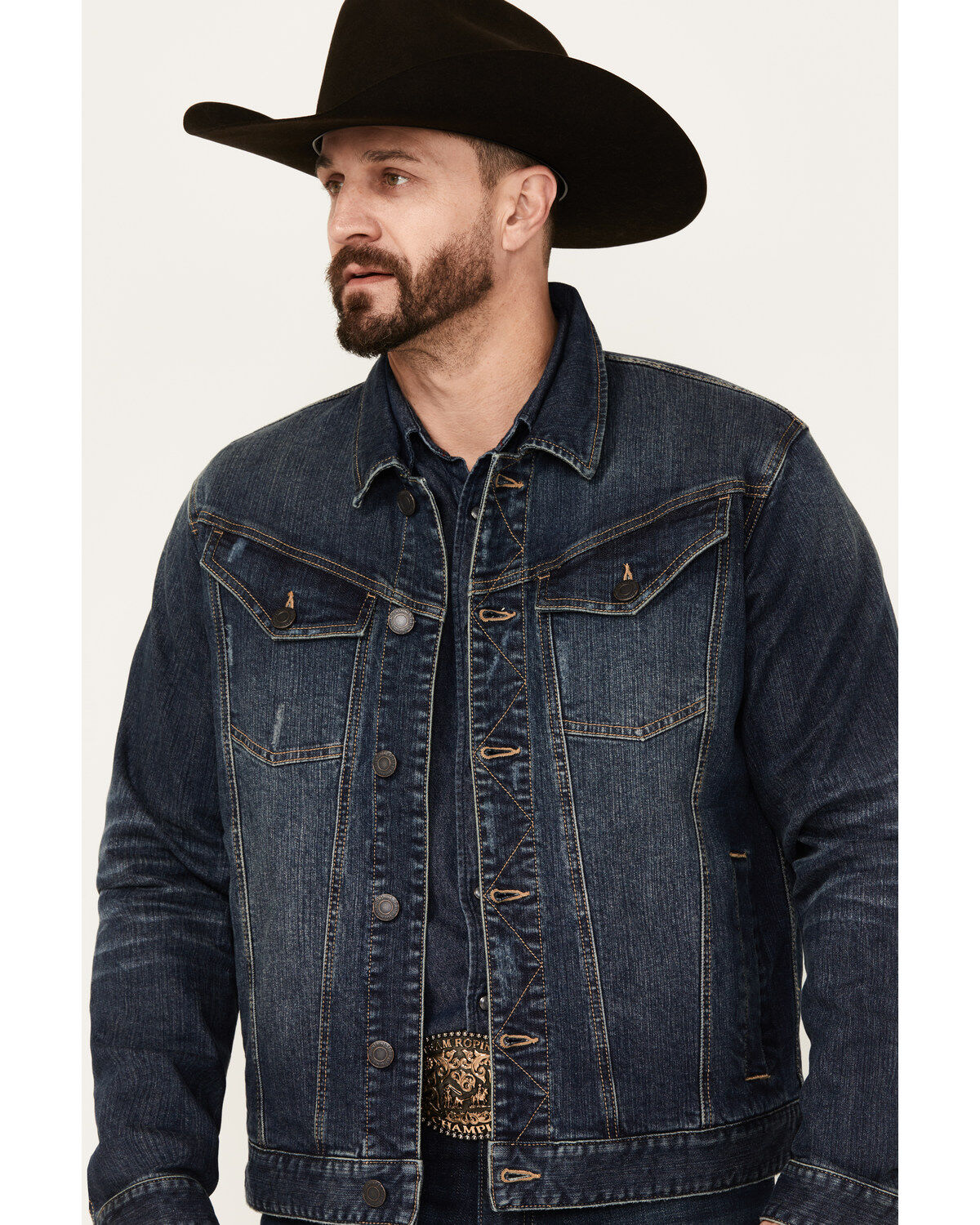 Moonshine Spirit Men's Dark Wash Rigid Old Shine Vintage