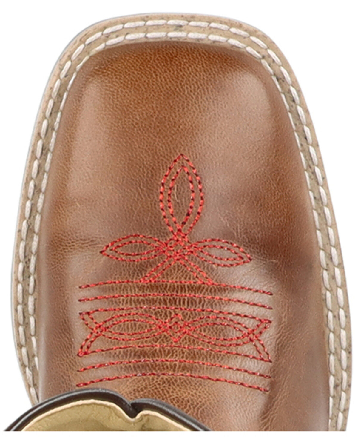 Image #6 - Smoky Mountain Girls' Nevada Western Boots - Broad Square Toe, Brown, hi-res