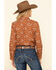 Image #2 - Ariat Women's Autumn Blossom Billie Jean Shirt, Brown, hi-res
