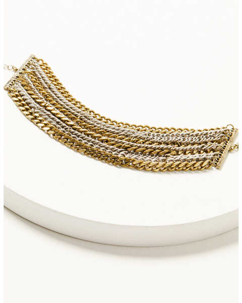 Image #1 - Shyanne Women's Sierra Winter Multi Chain Bracelet , Gold, hi-res