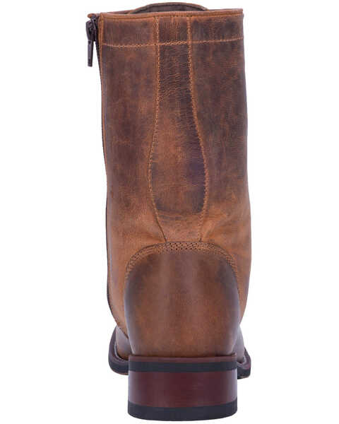 Image #4 - Laredo Women's Sara Rose Lace-Up Western Boots - Round Toe, Tan, hi-res