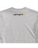 Image #4 - Carhartt Men's Signature Logo Graphic Short Sleeve Work T-Shirt, Hthr Grey, hi-res