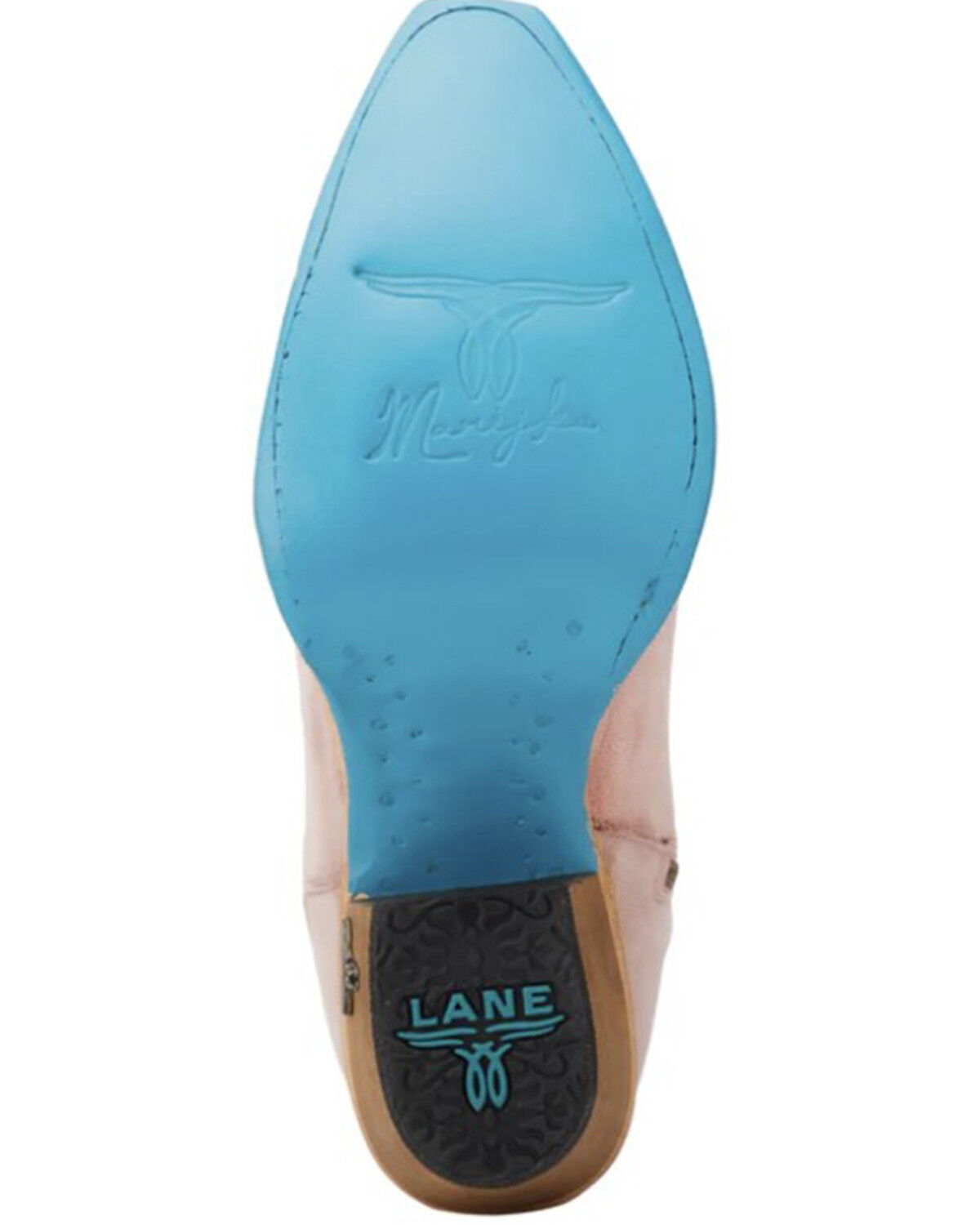Image #7 - Lane Women's Smokeshow Western Booties - Snip Toe, Blush, hi-res